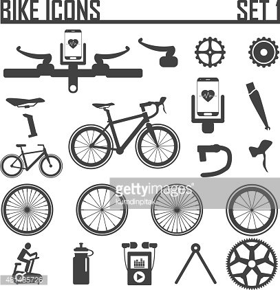 407x422 Bike Icon Vector Premium Clipart