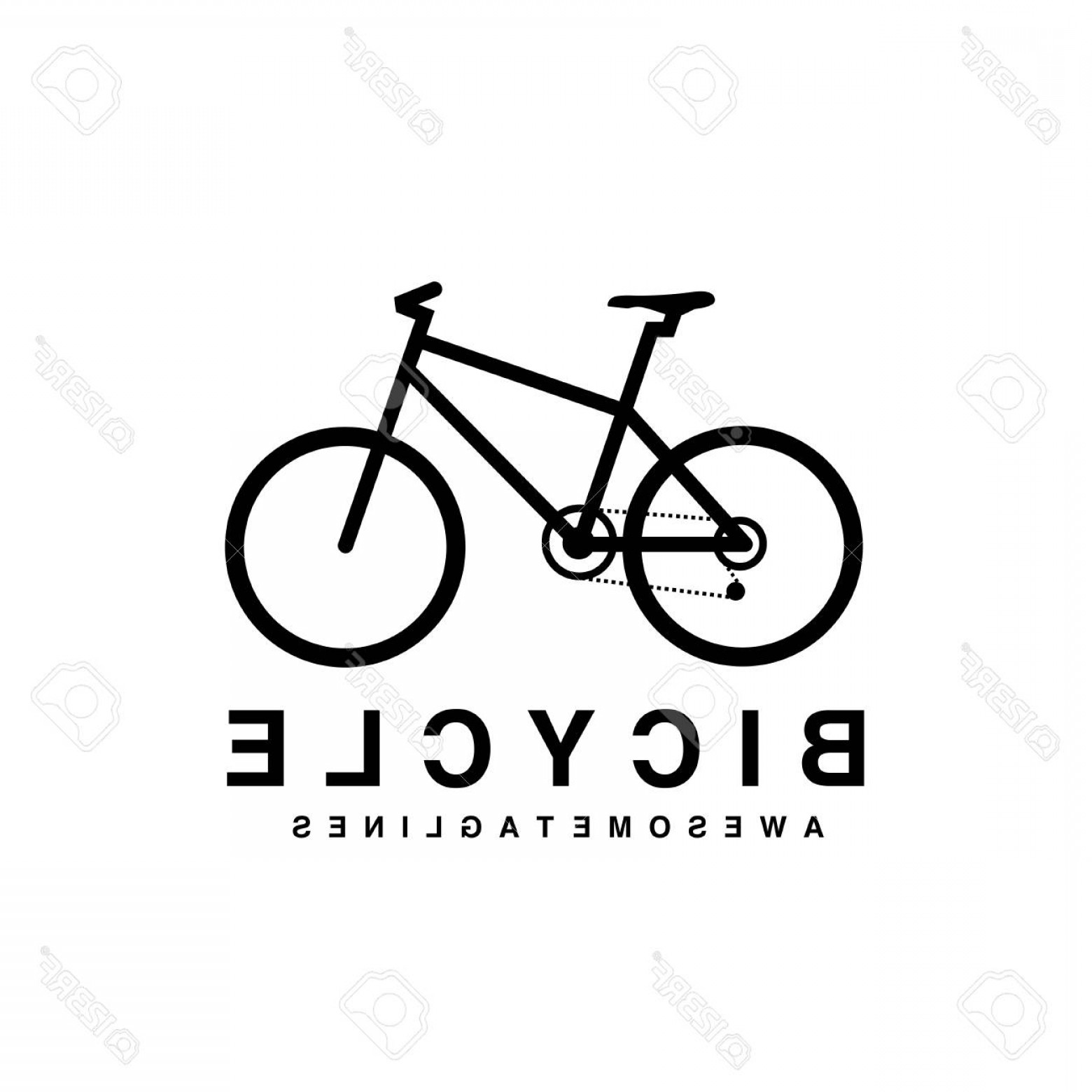 1560x1560 Photostock Vector Mountain Bike Icon Vector Mtb Icon Bicycle Icon