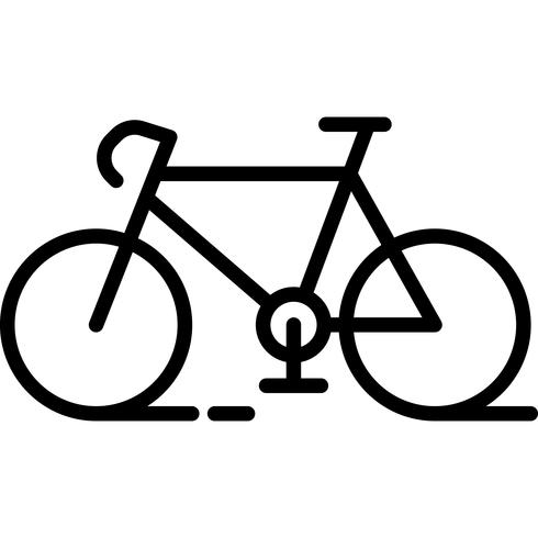 490x490 Bicycle Icon Vector