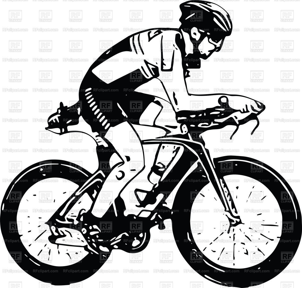 Abstract Sketch Of Male On A Bicycle Vector Image Of Sport 1200x1146 Abstract Sketch Of Male On A Bicycle Vector Image Of Sport
