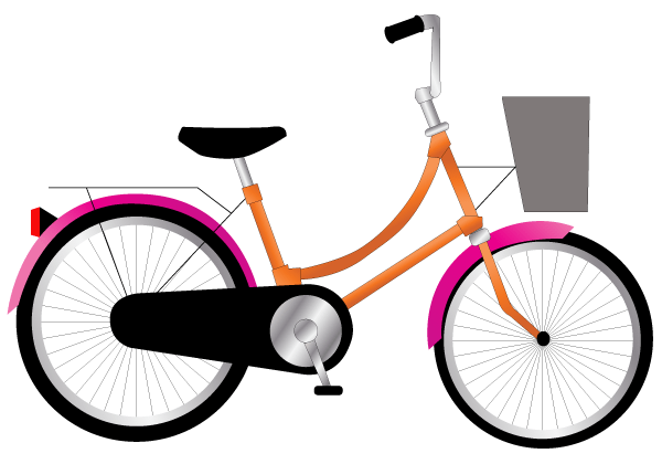600x420 Bicycle Free Vector Free Vectors Ui Download