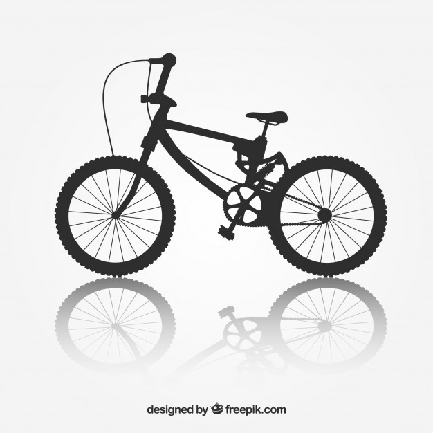 Bycicle Silhouette Bmx Bike Vector Stock Images 626x626 Bycicle Silhouette Bmx Bike Vector Stock Images