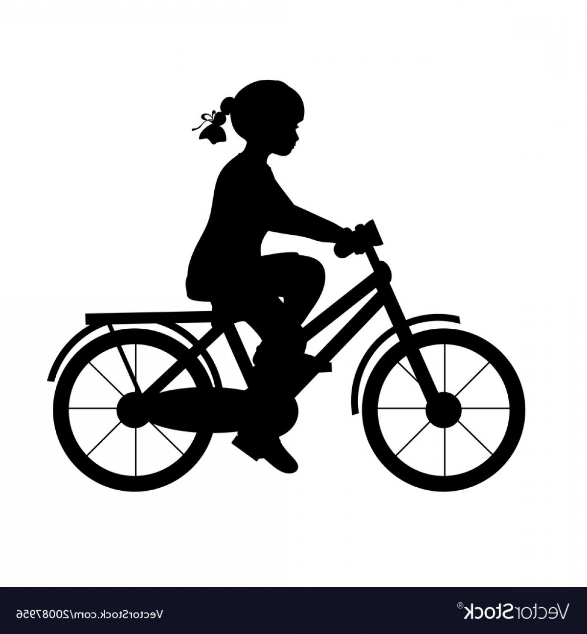 Silhouette Girl Riding Bike Sport Vector Soidergi 1200x1296 Silhouette Girl Riding Bike Sport Vector Soidergi