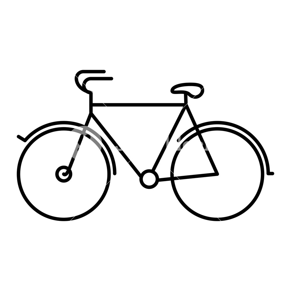 Black Silhouette With Tourist Bicycle Icon Vector Illustration 1000x1000 Black Silhouette With Tourist Bicycle Icon Vector Illustration