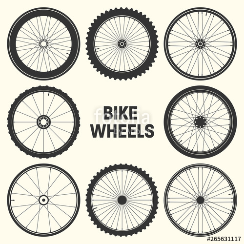 Bicycle Wheel Symbol Vector Illustration Bike Rubber Mountain 500x500 Bicycle Wheel Symbol Vector Illustration Bike Rubber Mountain