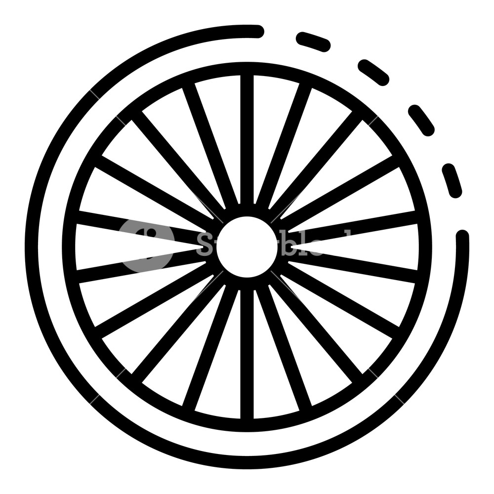 Cycling Bike Wheel Icon Outline Cycling Bike Wheel Vector Icon 1000x1000 Cycling Bike Wheel Icon Outline Cycling Bike Wheel Vector Icon