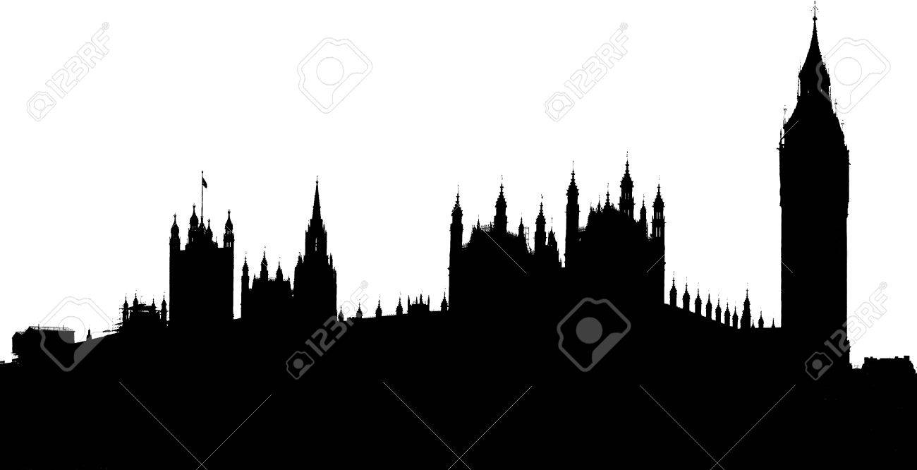 1300x666 Collection Of 'big Ben Silhouette' Download More Than Images
