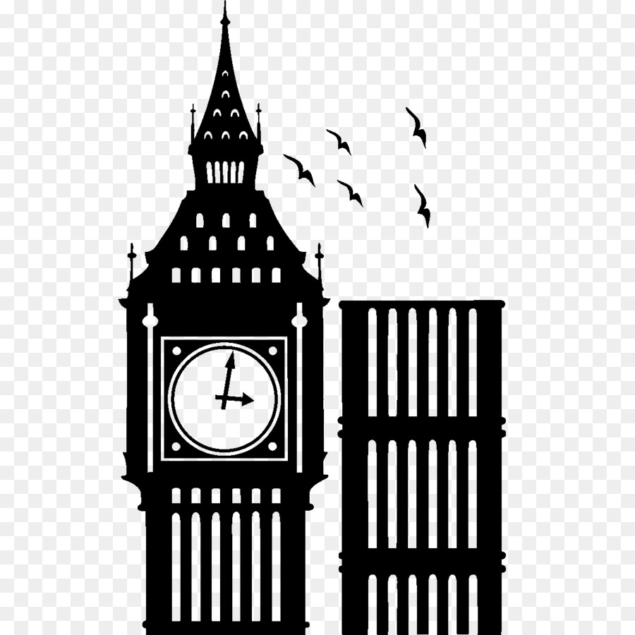 900x900 Huge Collection Of 'big Ben Silhouette Clip Art' Download More