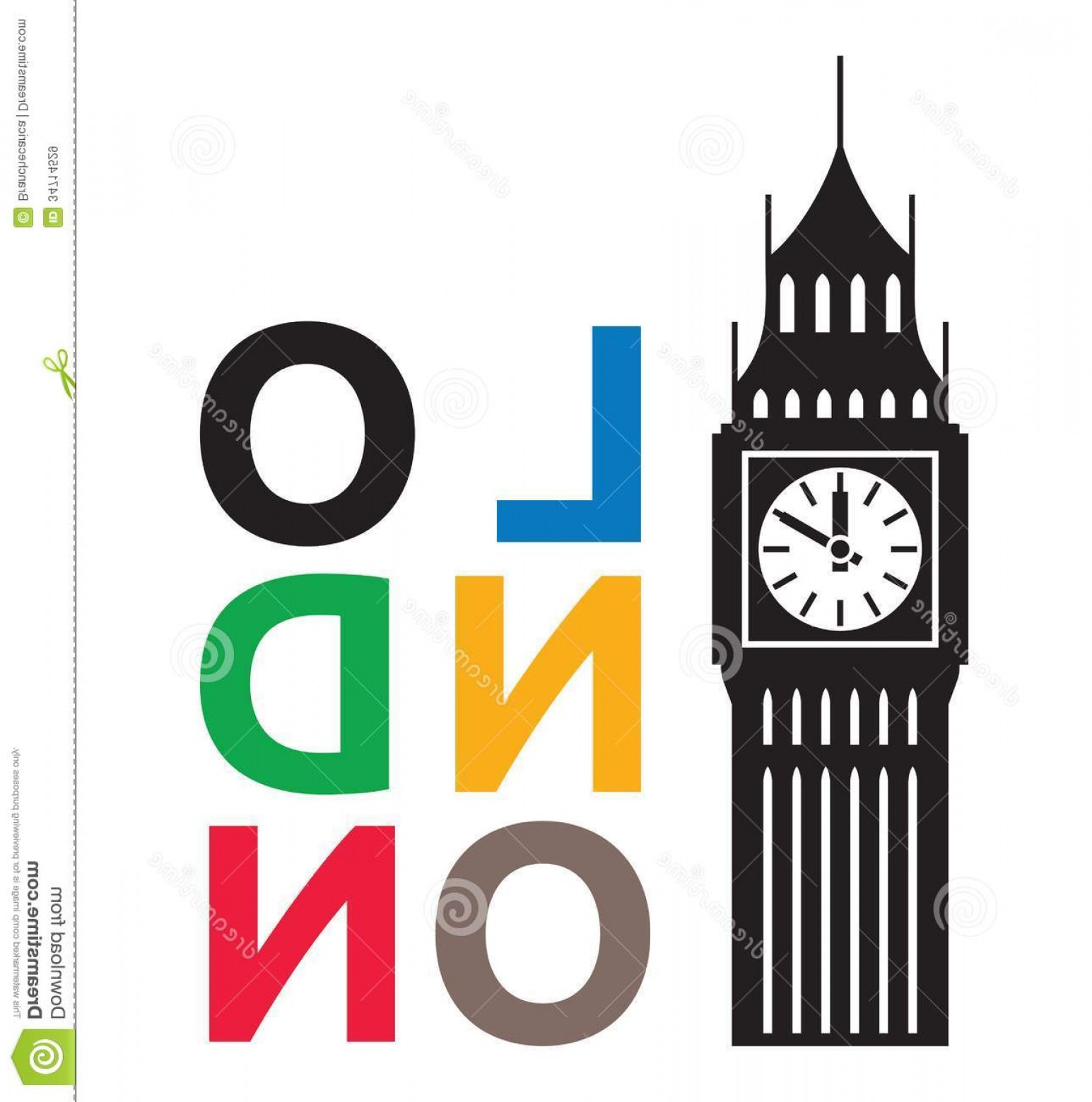 1545x1560 Royalty Free Stock Images Big Ben London Vector Illustration Image