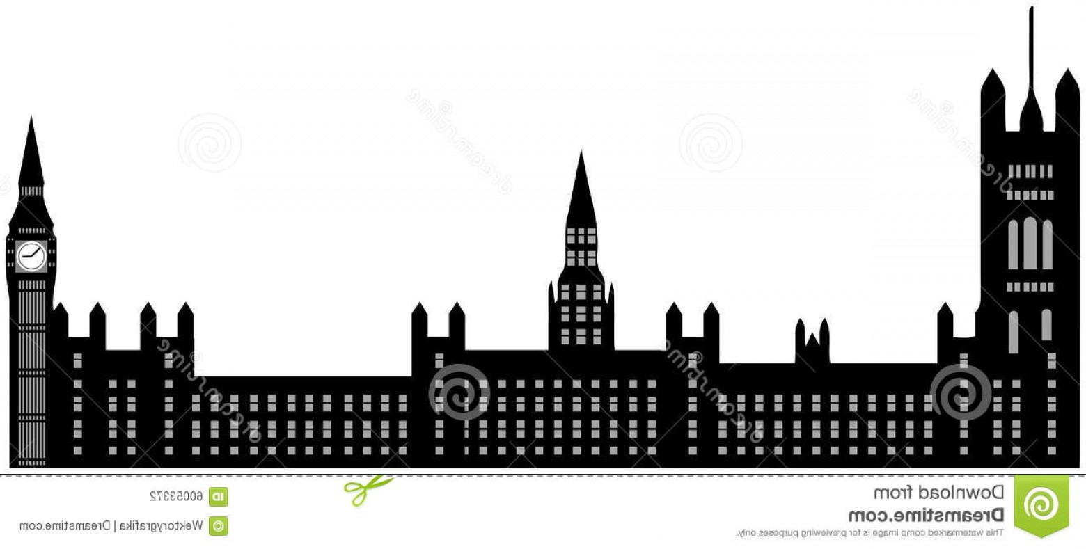 1560x789 Stock Illustration Image Cartoon Houses Parliament Big Ben