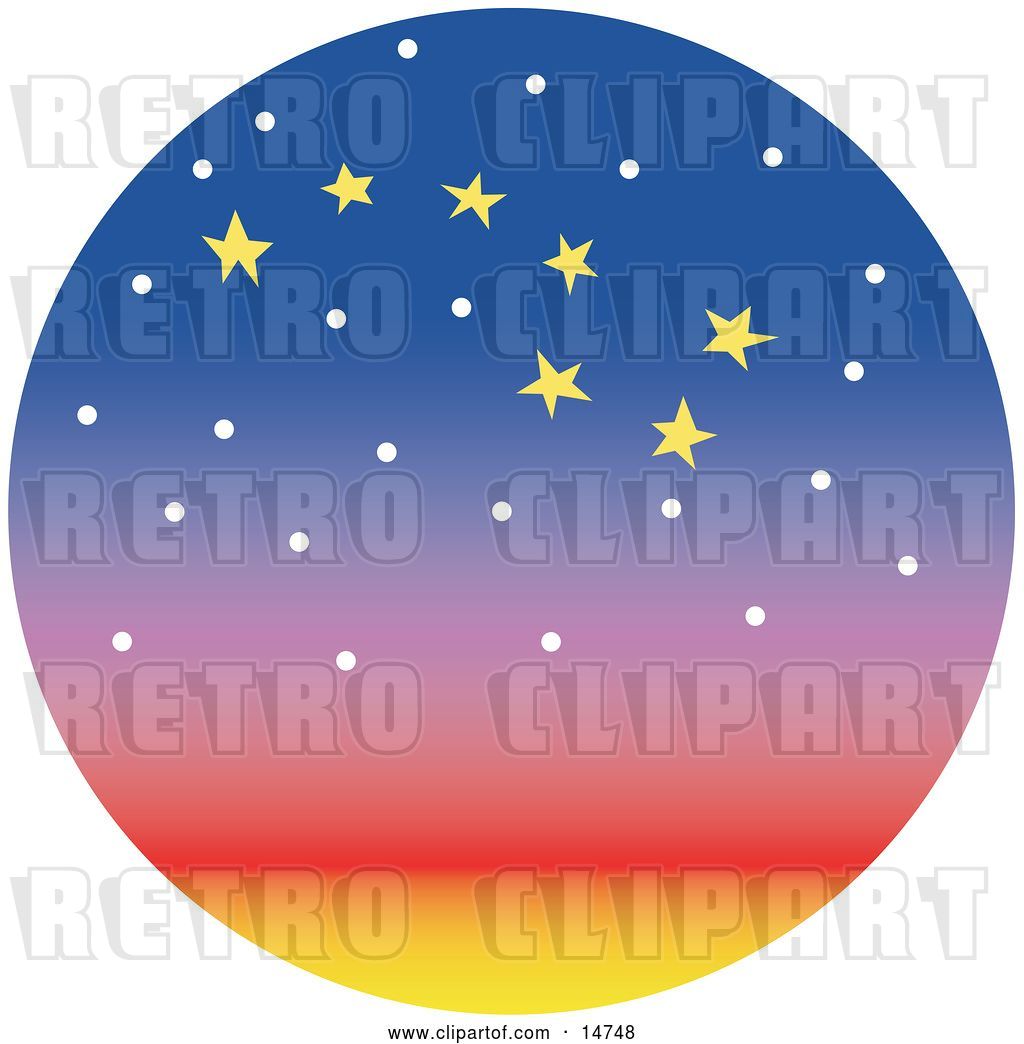 1024x1044 Vector Clip Art Of Retro Stars Forming The Shape Of The Big Dipper