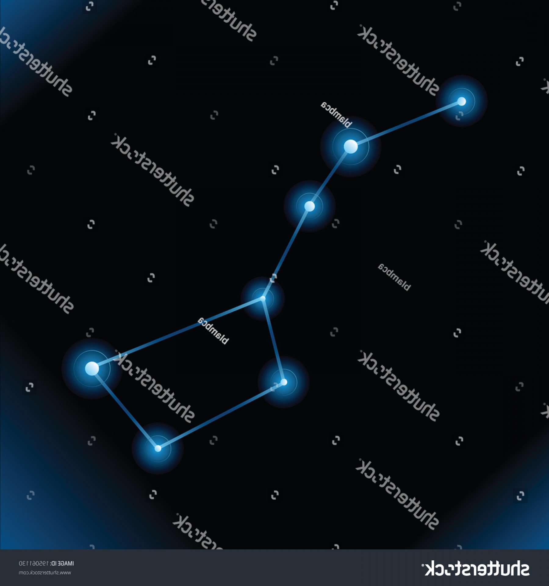 1800x1920 Vector Illustration Big Dipper Star Constellation Soidergi