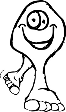 219x368 Bigfoot Vector Free Download Free Vector Download