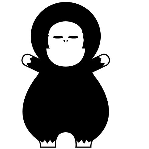 490x490 Bigfoot Vector