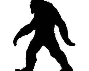 340x270 Huge Collection Of 'bigfoot Silhouette Vector' Download More Than