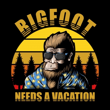 360x360 Bigfoot Png Images Vector And Free Download