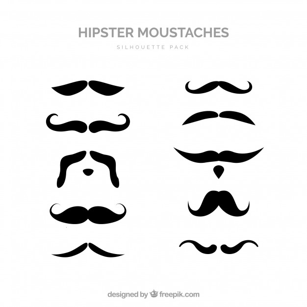 626x626 Bigote Descargar Vectores Gratis