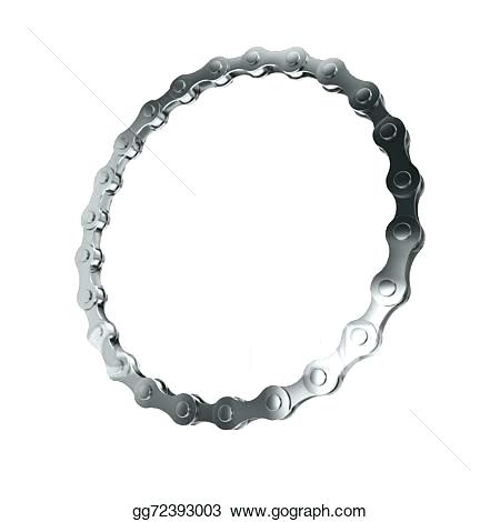 450x470 Bike Chain Art