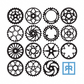 Chainring Vector Art Clipart Bike Tattoos, Gear Tattoo 284x284 Chainring Vector Art Clipart Bike Tattoos, Gear Tattoo