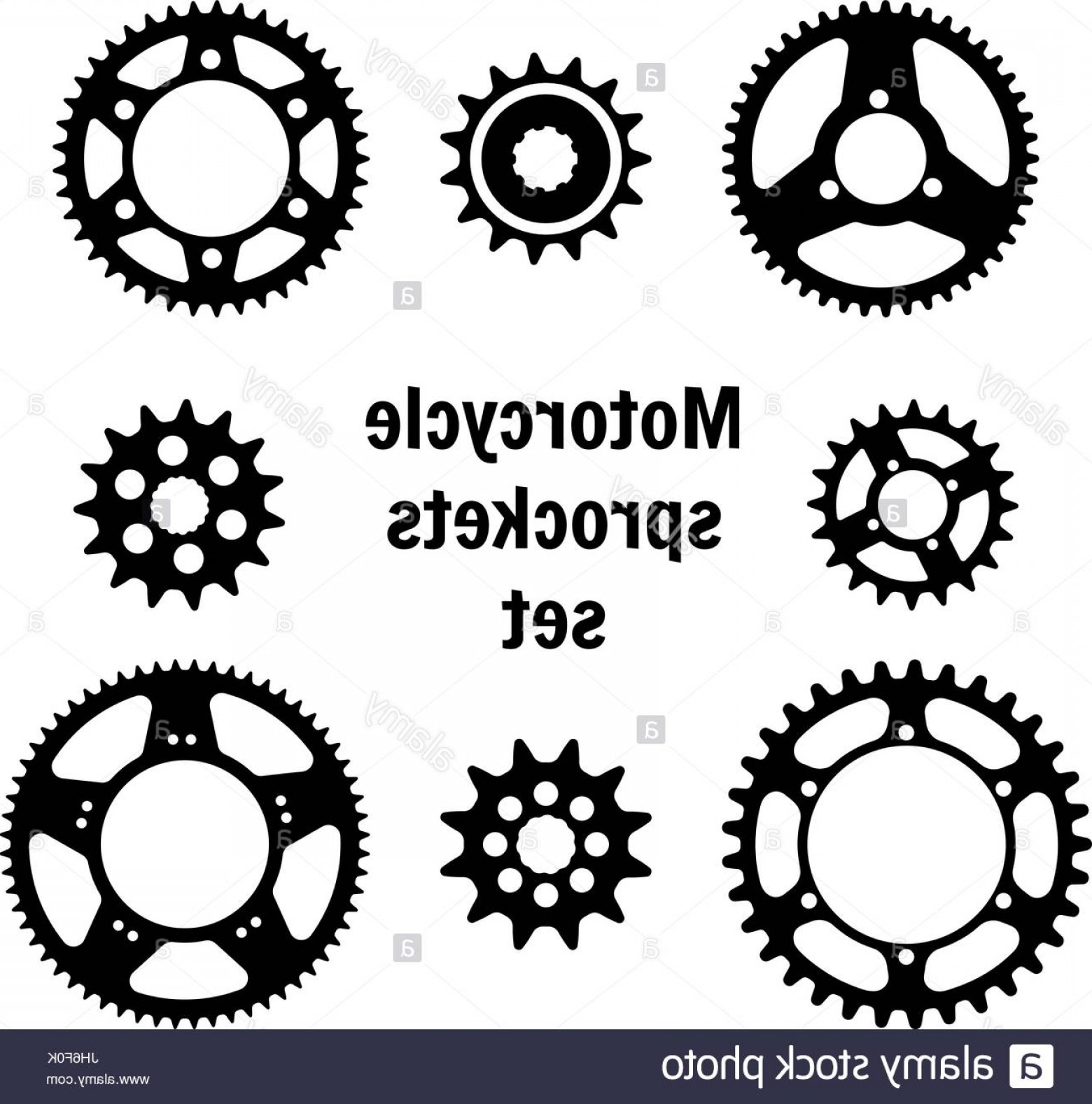 Stock Photo Vector Set Of Bike Chainrings And Rear Sprocket 1560x1578 Stock Photo Vector Set Of Bike Chainrings And Rear Sprocket