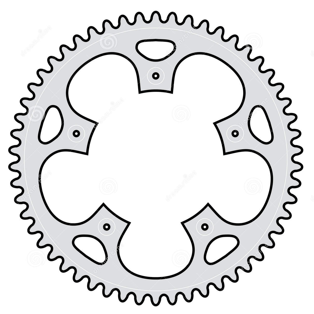 Vector Bicycle Crank 1300x1300 Vector Bicycle Crank