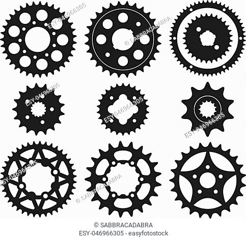 Bike Gear Vector at Vectorified.com | Collection of Bike Gear Vector