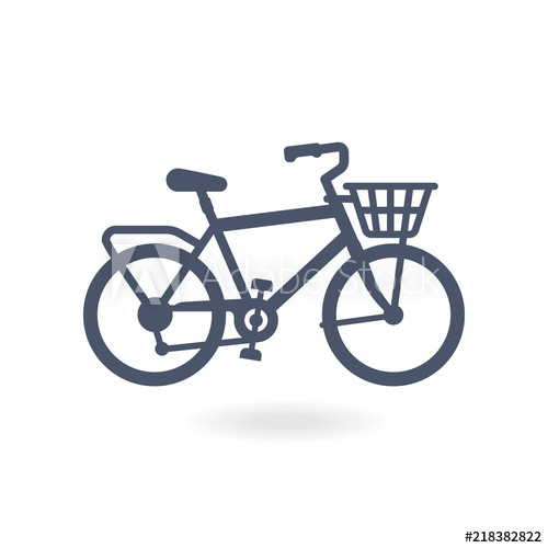 500x500 Bicycle Bike Icon Vector Trendy Flat Style For Graphic Design