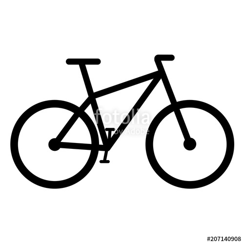 500x500 Bike Icon Vector Stock Image And Royalty Free Vector