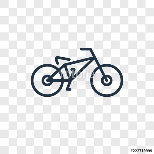500x500 Biking Icons Isolated On Transparent Background Modern