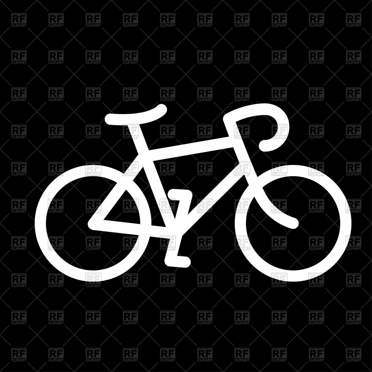1200x1200 Bicycle Icon Vector Image Of Signs, Symbols, Maps Pashabo