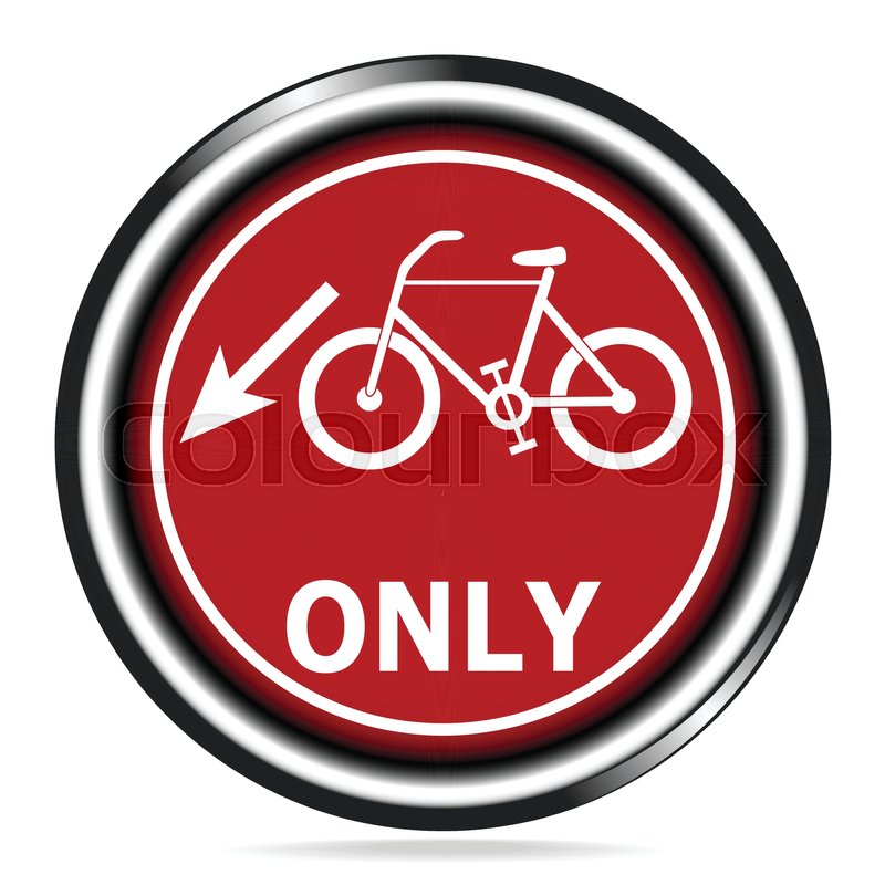 Bicycle Lane Sign Icon On Red Button Stock Vector Colourbox 800x800 Bicycle Lane Sign Icon On Red Button Stock Vector Colourbox