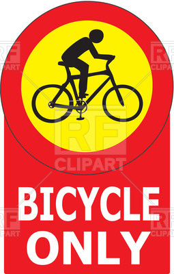Bike Lane Road Sign Vector Image Of Signs, Symbols, Maps 255x400 Bike Lane Road Sign Vector Image Of Signs, Symbols, Maps
