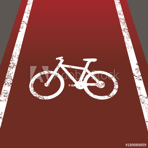 Bike Lane Or Bicycle Road Sign 500x500 Bike Lane Or Bicycle Road Sign