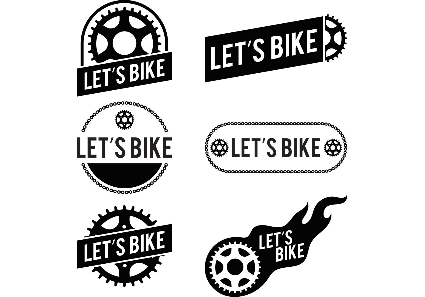 Bike Logo Free Vector Art 1400x980 Bike Logo Free Vector Art