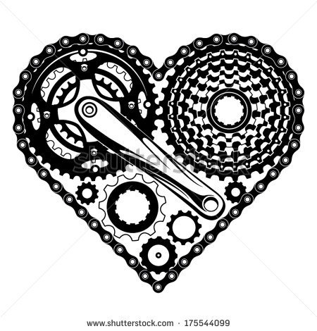 Bike Parts Vector