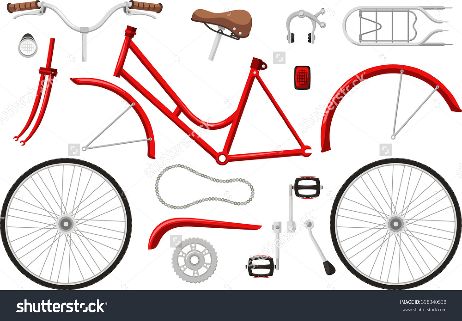 части велосипеда и их названия картинки