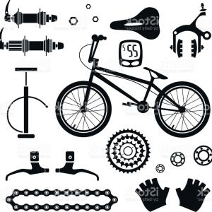 300x300 Bicycle Parts Vector Set Gm Geekchicpro