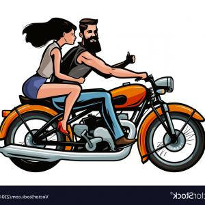 300x300 Motorcycle Bike Rider Vector Clipart Hoodamathrun
