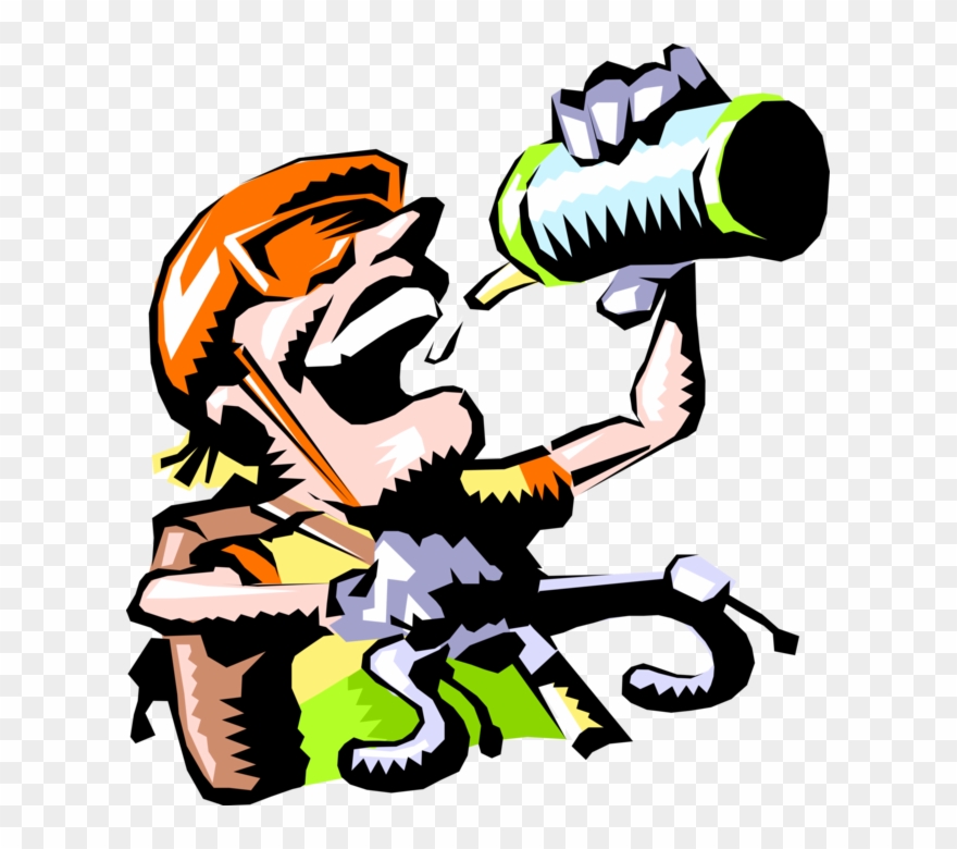 880x780 Vector Illustration Of Mountain Bike Bicycle Rider Clipart