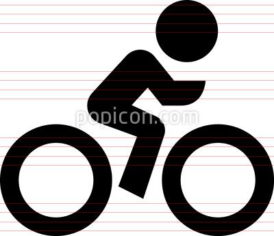 400x345 Bike Rider Vector Icon