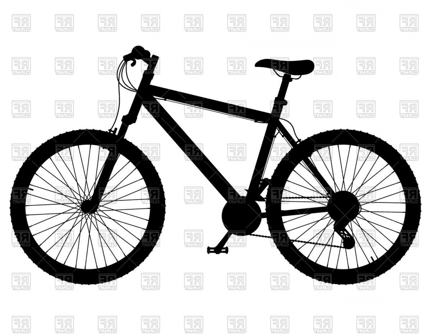 1440x1119 Huge Collection Of 'mountain Bike Silhouette Vector Free