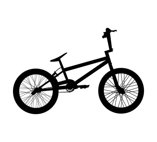 541x490 Bmx Bicycle Silhouette