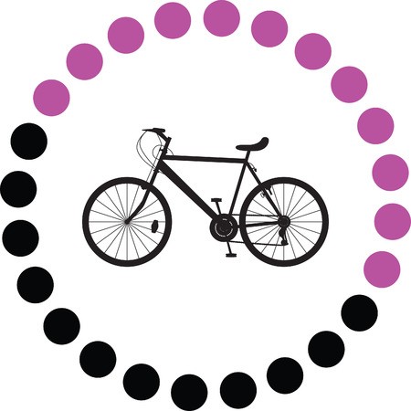 450x450 Bike Silhouette Vector Royalty Free Vector Graphics
