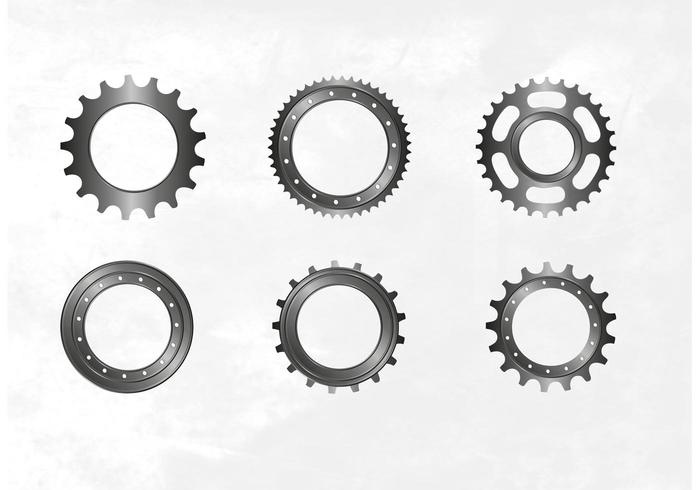 700x490 Free Bike Sprocket Vector Stock Images