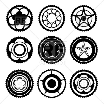 400x400 Bike Chainrings And Rear Sprocket