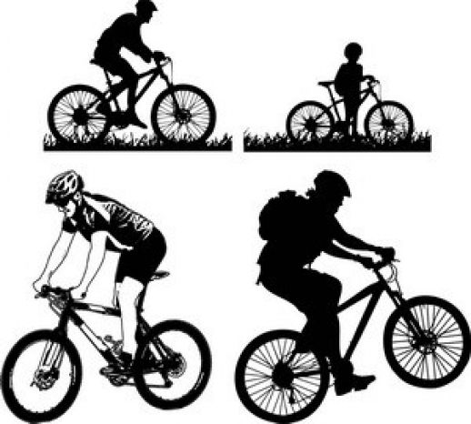 518x466 Mtn Bike Vector Images