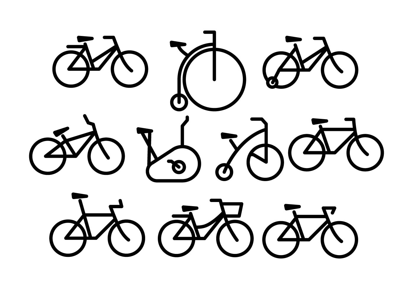 Bike Free Vector Art 1400x980 Bike Free Vector Art