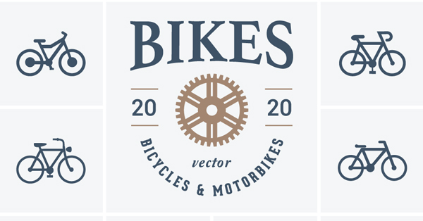 Free Download Bike Vector Pack 600x314 Free Download Bike Vector Pack