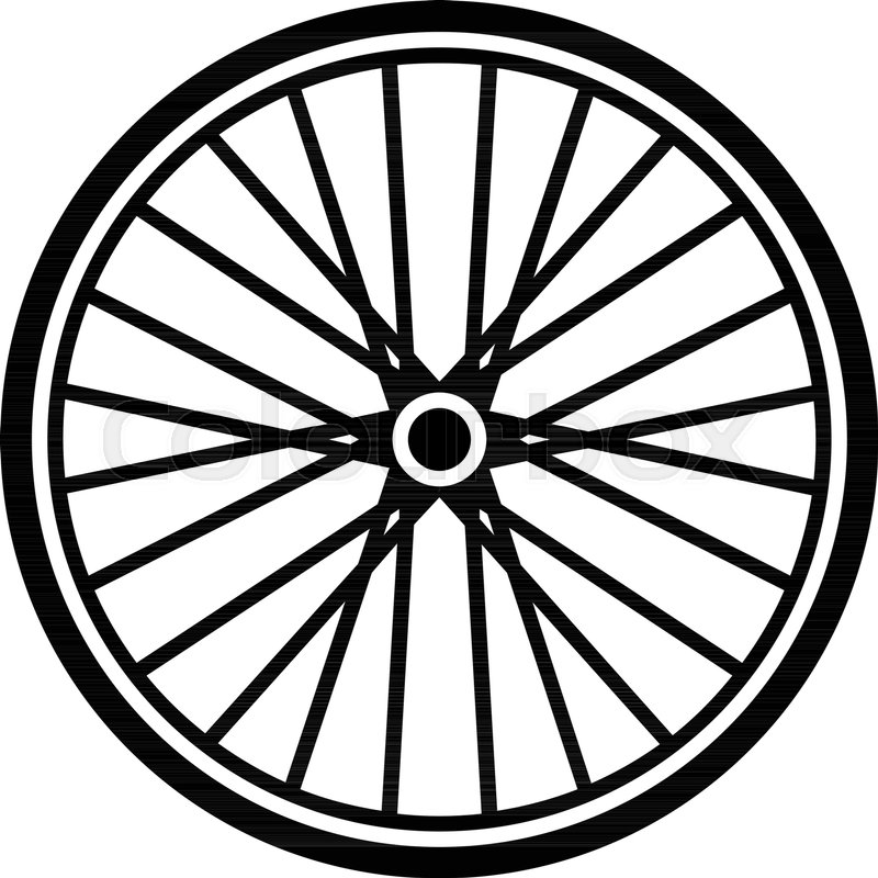 Bike Wheel Vector at Vectorified.com | Collection of Bike ...