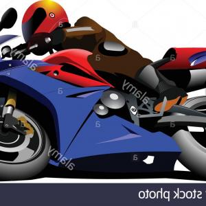 300x300 Stock Photo Motorcycle On The Road Biker Vector Illustration